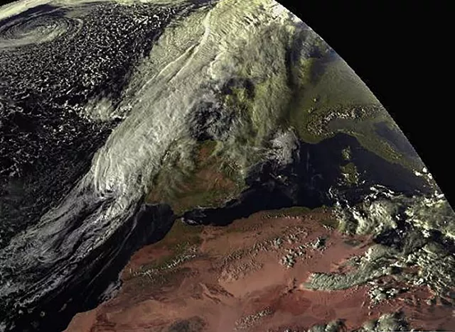 satellite image of hurricane leslie photo afp satellite image of hurricane leslie photo afp