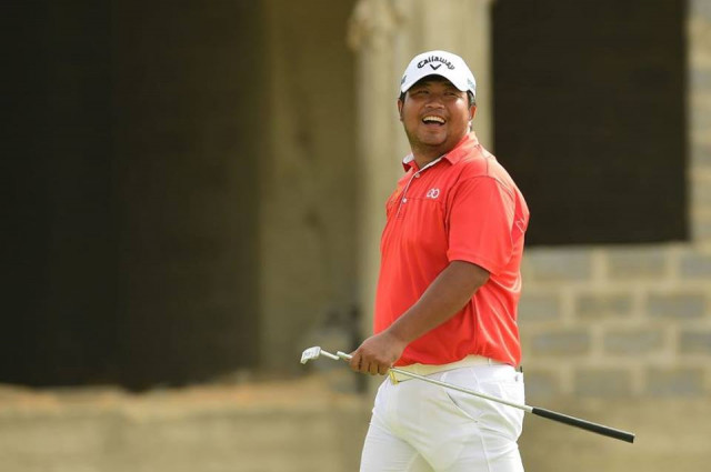 pakistan s muhammad shabbir who is on four under will have to strike the last round with at least 10 under to finish in top positions photo afp pakistan s muhammad shabbir who is on four under will have to strike the last round with at least 10 under to finish in top positions photo afp