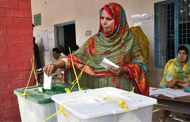 low turnout witnessed in all three constituencies being contested in sindh photo file