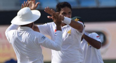abu dhabi test match evenly poised after day one abu dhabi test match evenly poised after day one