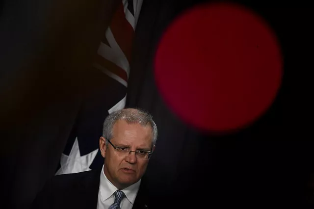 australian prime minister scott morrison speaks during a news conference at parliament house in canberra australia photo reuters australian prime minister scott morrison speaks during a news conference at parliament house in canberra australia photo reuters