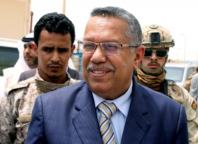 former yemeni prime minister ahmed bin dagher photo afp