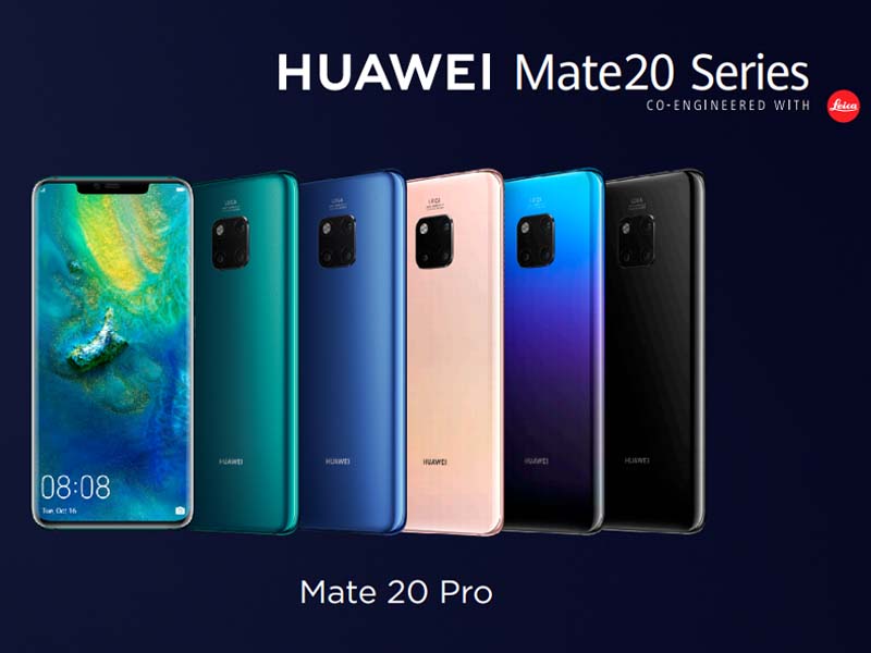 zwaan Artistiek gebaar Huawei unveils Mate 20 Series