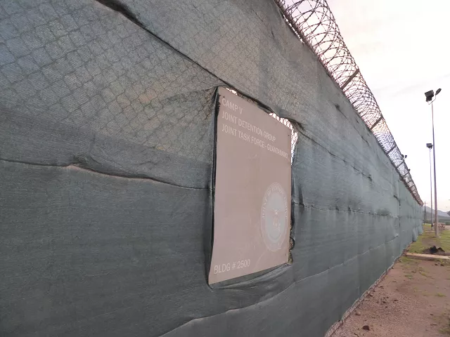 a sign for camp v is seen at the us guantanamo naval base on october 16 2018 photo afp a sign for camp v is seen at the us guantanamo naval base on october 16 2018 photo afp