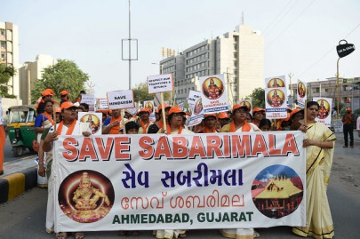 tensions high as indian temple opens to women