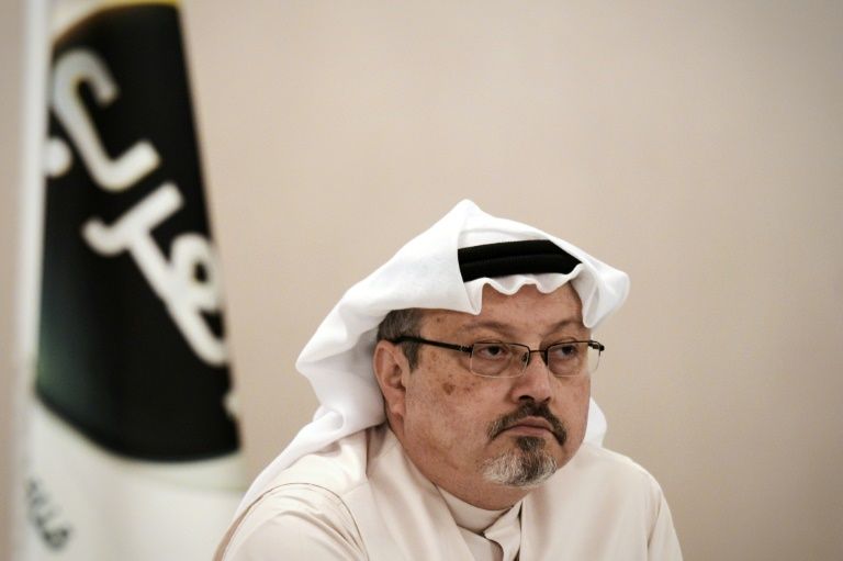 journalist jamal khashoggi has not been seen since he entered the saudi consulate in istanbul more than two weeks ago amid persistent reports he was killed inside photo afp