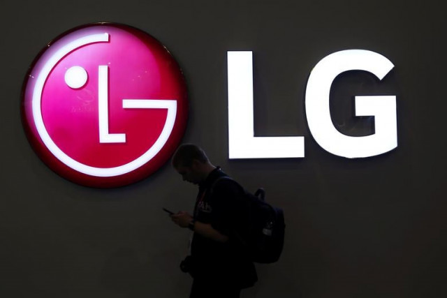 a man walks past an lg logo at the mobile world congress in barcelona spain february 27 2018 photo reuters a man walks past an lg logo at the mobile world congress in barcelona spain february 27 2018 photo reuters