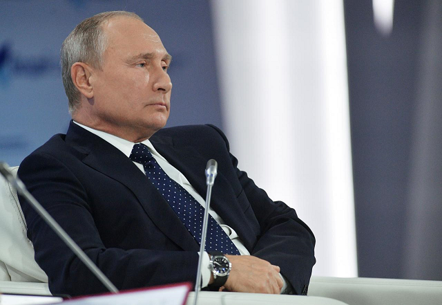 russian president vladimir putin speaks during a session of the annual valdai discussion club in sochi russia october 18 2018 photo reuters russian president vladimir putin speaks during a session of the annual valdai discussion club in sochi russia october 18 2018 photo reuters