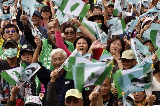 thousands rally in taiwan photo afp thousands rally in taiwan photo afp