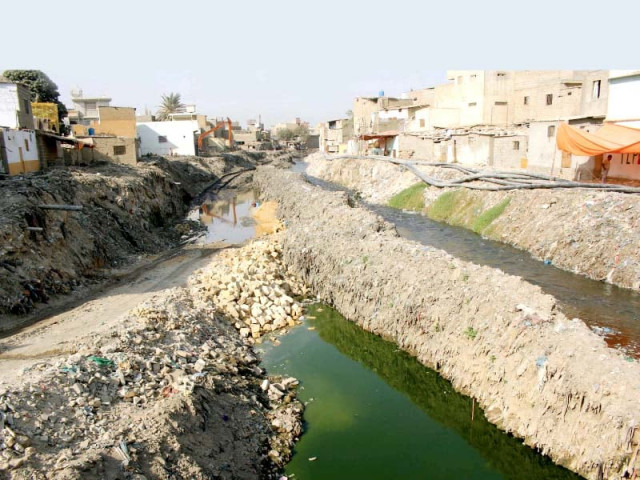 the nullah crosses rashid minhas road at shafiq morr and goes towards caf piyala all the way to ziauddin hospital liaquatabad before it falls into the lyari river photo athar khan express the nullah crosses rashid minhas road at shafiq morr and goes towards caf piyala all the way to ziauddin hospital liaquatabad before it falls into the lyari river photo athar khan express