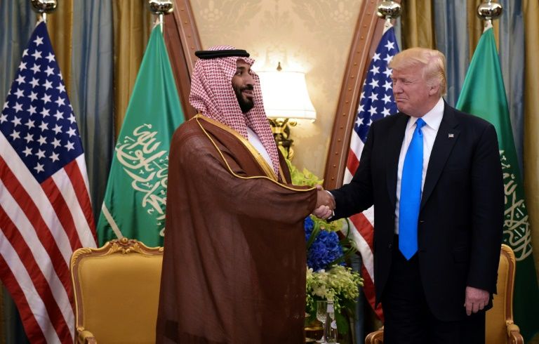 trump stepped back from his stance that saudi arabia 039 s latest explanation for the death of the journalist inside the saudi consulate in istanbul was credible but said he remained confident in the leadership of crown prince mohammed bin salman photo afp