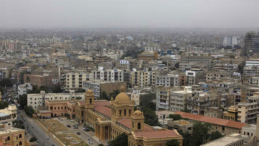 karachi skyline photo reuters