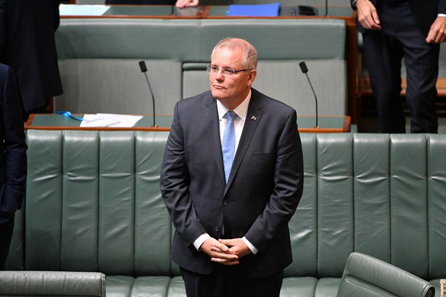 australia 039 s prime minister scott morrison stands before delivering the national apology to survivors of child sexual abuse in the house of representatives at parliament house in canberra australia october 22 2018 photo reuters australia 039 s prime minister scott morrison stands before delivering the national apology to survivors of child sexual abuse in the house of representatives at parliament house in canberra australia october 22 2018 photo reuters