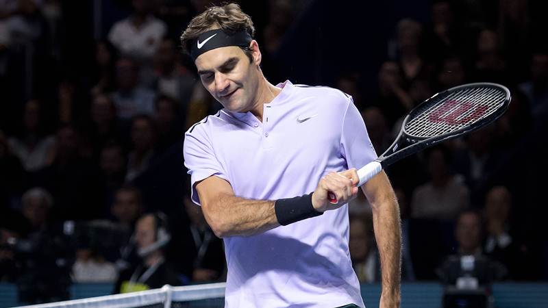 the 20 time grand slam winner federer told germany 039 s sonntag zeitung of the problem which began when he trained for the grasscourt season photo afp