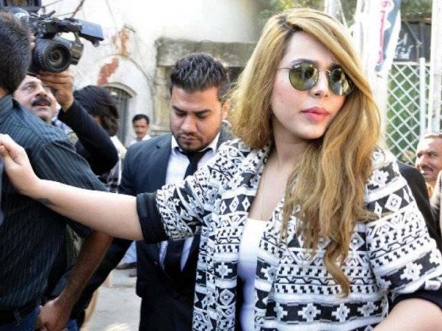 non bailable arrest warrants also issued for the model who replaces her counsel latif khosa with sarfraz mathew photo express file