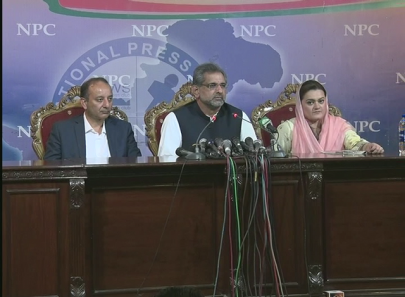 shahid khaqan throws debate challenge at pm imran