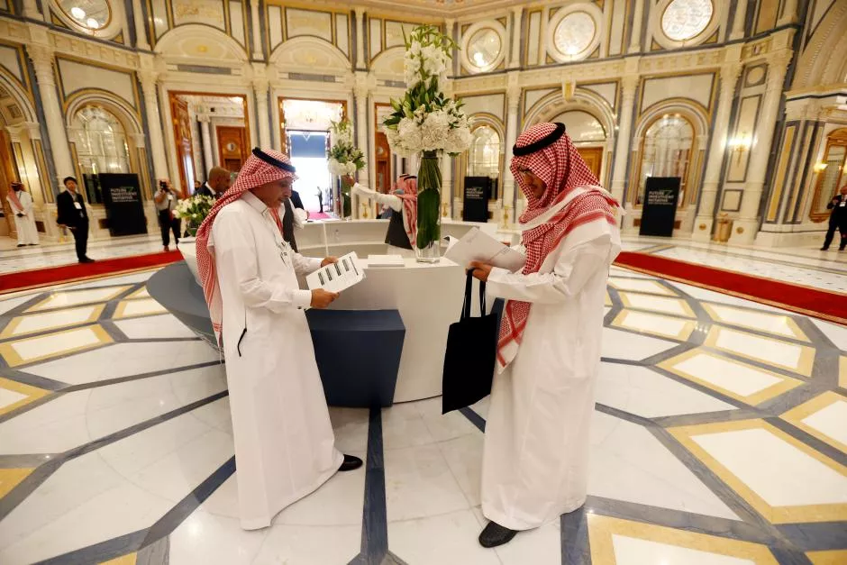 many western companies politicians stay away after recent killing of journalist jamal khashoggi photo reuters many western companies politicians stay away after recent killing of journalist jamal khashoggi photo reuters