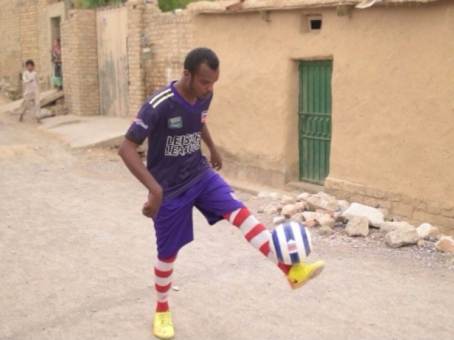 muhammad kashif a miner played in the socca world cup in portugal with the leisure league national championship winning side photo courtesy leisure leagues file