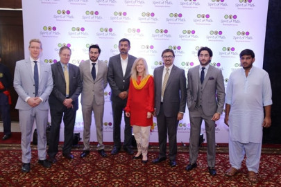 spirit of maths hosts releasing the genius conference in pakistan