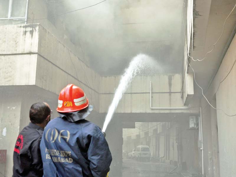 pid building blaze prompt action kept records safe