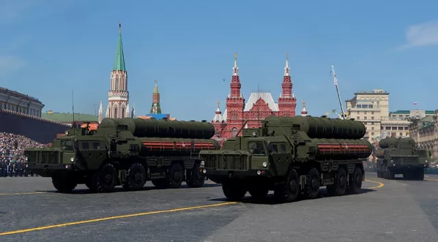 russian servicemen drive s 400 missile air defence systems during the victory day parade marking the 73rd anniversary of the victory over nazi germany in world war two at red square in moscow russia may 9 2018 photo reuters russian servicemen drive s 400 missile air defence systems during the victory day parade marking the 73rd anniversary of the victory over nazi germany in world war two at red square in moscow russia may 9 2018 photo reuters