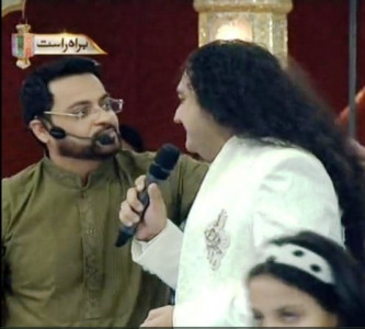 aamir liaquat did exactly what we have been doing to taher shah aamir liaquat did exactly what we have been doing to taher shah
