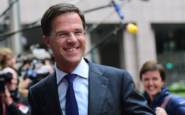 dutch prime minister mark rutte arrives to take part in a european union eu summit dominated by the migration crisis at the european council in brussels on 15 october 2015 photo afp