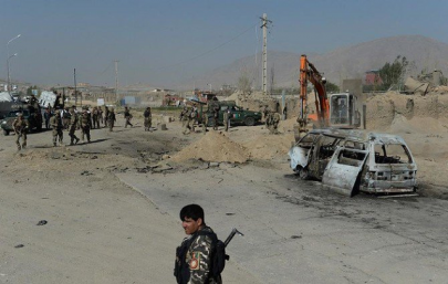 suicide bombing kills five wounds 15 in central afghanistan suicide bombing kills five wounds 15 in central afghanistan