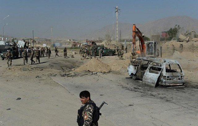 the bombing took place in wardak photo afp the bombing took place in wardak photo afp