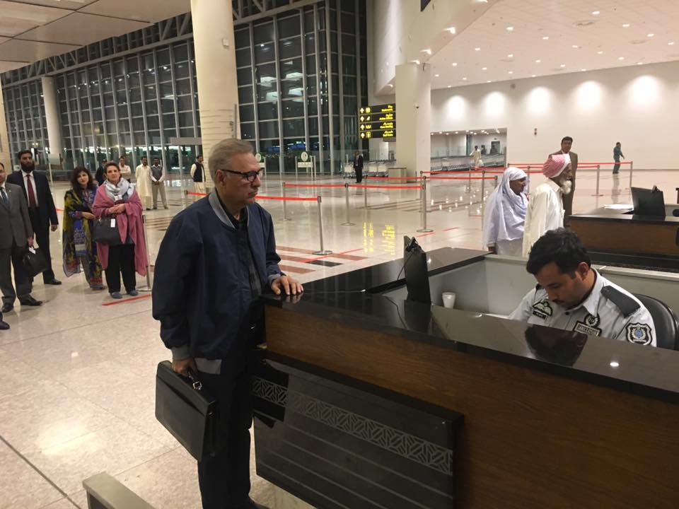 president arif alvi photo courtesy facebook arif alvi