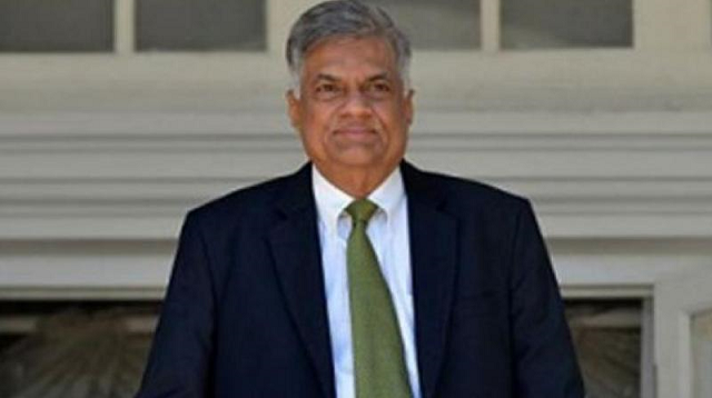 sacked sri lankan prime minister ranil wickremesinghe photo afp