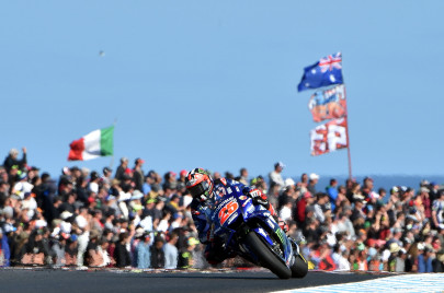 vinales wins as marquez jinx strikes again