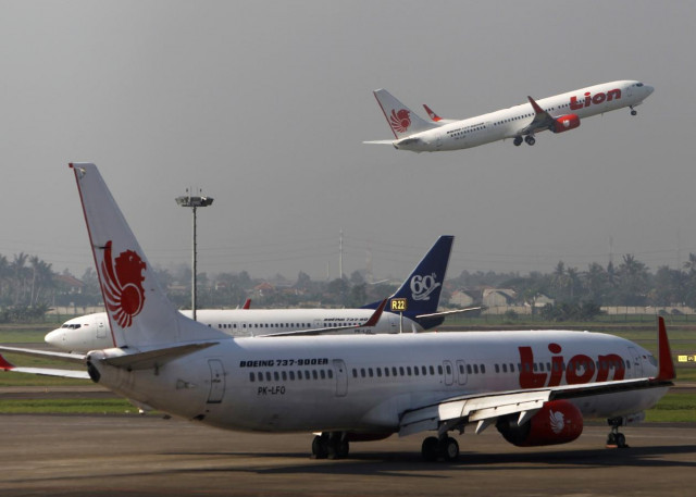 a lion air airplane takes off at soekarno hatta airport in jakarta april 29 2013 photo reuters a lion air airplane takes off at soekarno hatta airport in jakarta april 29 2013 photo reuters