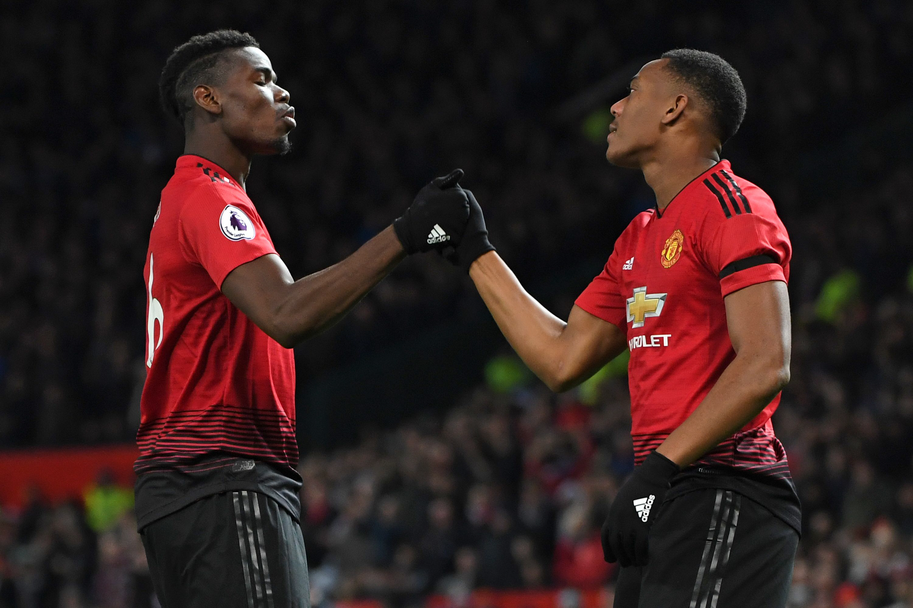 mourinho praised pogba after the game for having the mental strength to take the 27th minute penalty photo afp