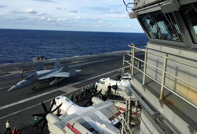 us navy aircraft carrier uss ronald reagan conducts military drills during keen sword a joint field training exercise involving us military japan maritime self defense force personnel and royal canadian navy at sea november 3 2018 photo reuters us navy aircraft carrier uss ronald reagan conducts military drills during keen sword a joint field training exercise involving us military japan maritime self defense force personnel and royal canadian navy at sea november 3 2018 photo reuters