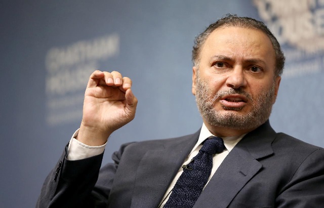 file photo minister of state for foreign affairs for the united arab emirates anwar gargash speaks at an event at chatham house in london britain photo reuters