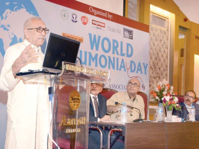 the seminar was held to raise awareness on pneumonia photo jalal qureshi the seminar was held to raise awareness on pneumonia photo jalal qureshi