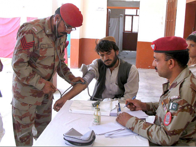 the fc paramedical staff is examining a patient at the free medical camp photo app the fc paramedical staff is examining a patient at the free medical camp photo app