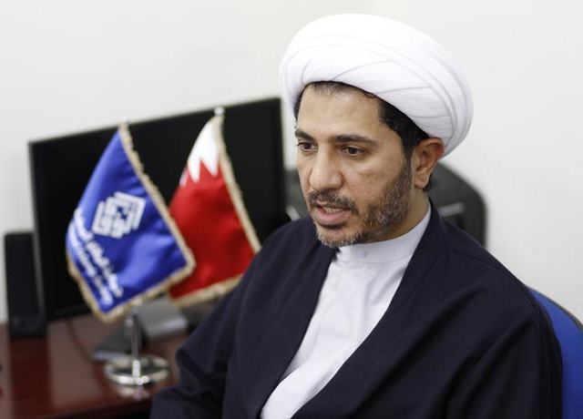 bahrain opposition leader sheikh ali salman photo reuters