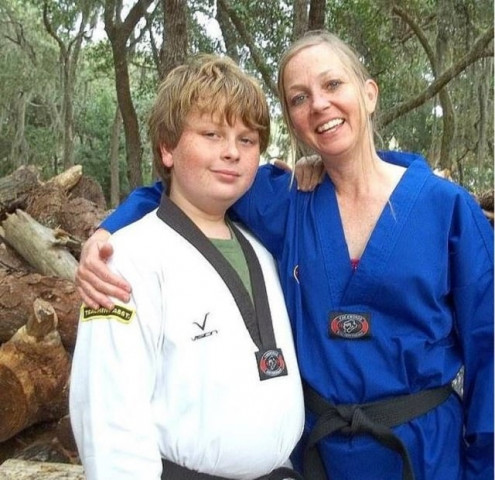 gregory logan ramos the alleged culprit had confessed to strangling his architect mother gail cleavenger 46 at their home after they exchanged hot words about him getting a d grade at school authorities say photo courtesy mail online