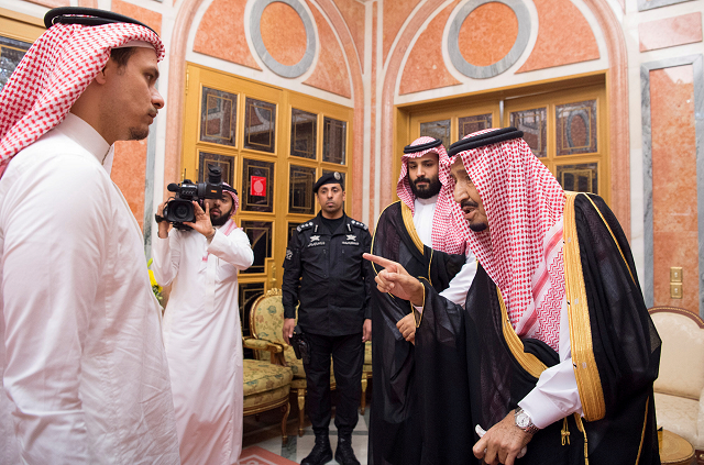 saudi arabia 039 s king salman bin abdulaziz al saud and crown prince mohammed bin salman receive the khashoggi family in riyadh saudi arabia october 23 2018 photo reuters saudi arabia 039 s king salman bin abdulaziz al saud and crown prince mohammed bin salman receive the khashoggi family in riyadh saudi arabia october 23 2018 photo reuters
