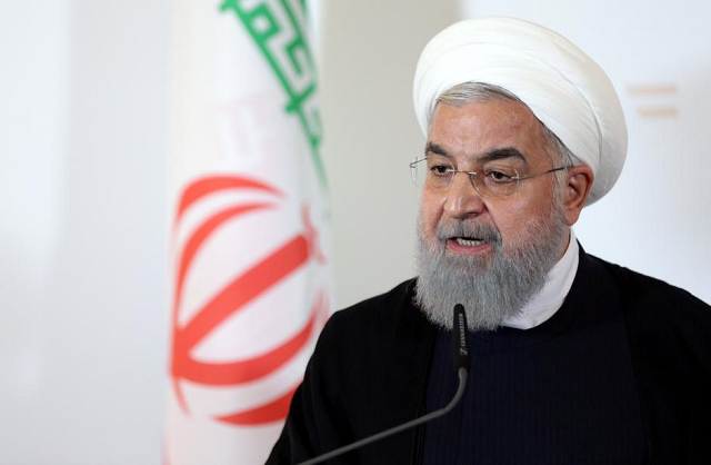 we are in a situation of economic war confronting a bullying power says rouhani photo reuters we are in a situation of economic war confronting a bullying power says rouhani photo reuters