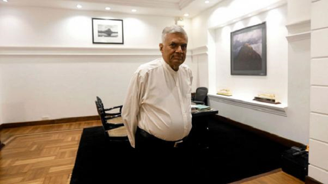sri lanka 039 s ousted prime minister ranil wickremesinghe looks on during an interview with reuters at the prime minister 039 s official residence in colombo sri lanka november 3 2018 photo reuters sri lanka 039 s ousted prime minister ranil wickremesinghe looks on during an interview with reuters at the prime minister 039 s official residence in colombo sri lanka november 3 2018 photo reuters