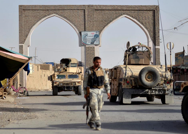 the post was part of a belt of strongholds built around ghazni photo reuters