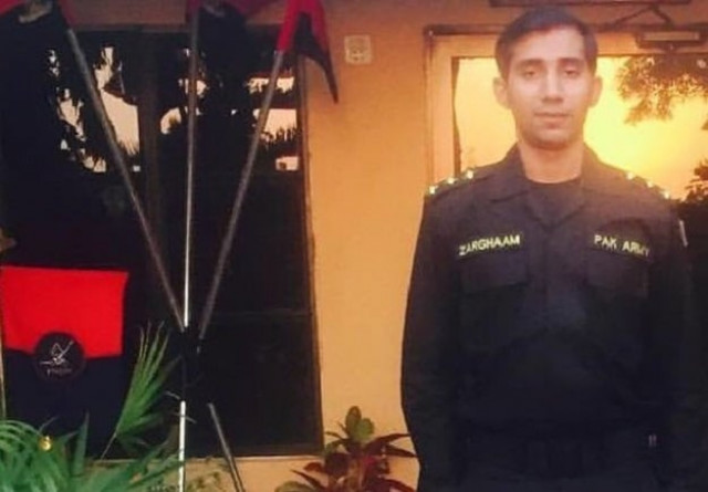 capt zarghaam fareed photo ispr capt zarghaam fareed photo ispr