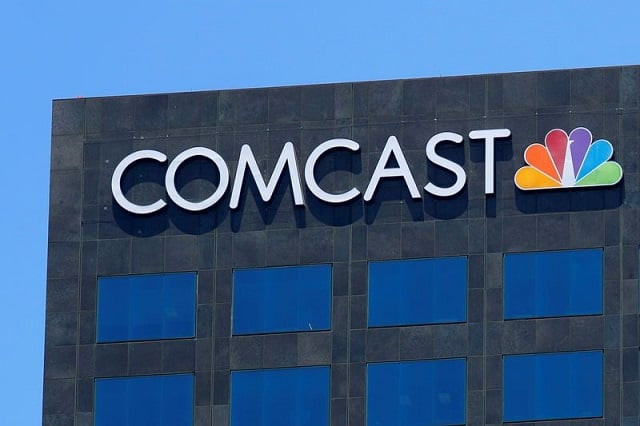 the comcast nbc logo is shown on a building in los angeles california u s june 13 2018 photo reuters the comcast nbc logo is shown on a building in los angeles california u s june 13 2018 photo reuters
