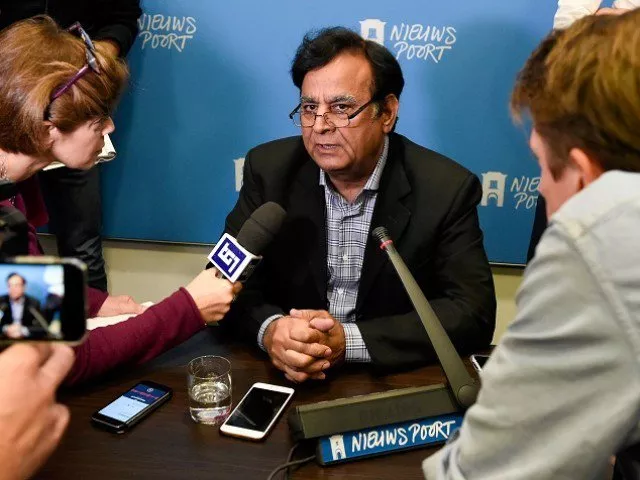 saiful malook speaks to journalists during a press conference in the hague photo afp saiful malook speaks to journalists during a press conference in the hague photo afp