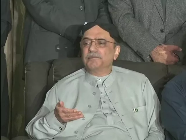 like the previous government this one is also came in power through an agreement says zardari photo screengrab like the previous government this one is also came in power through an agreement says zardari photo screengrab