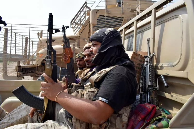 yemeni pro government forces advance into rebel held hodeida on november 6 2018 as they press a five month battle for control of the strategic red sea port city photo afp yemeni pro government forces advance into rebel held hodeida on november 6 2018 as they press a five month battle for control of the strategic red sea port city photo afp
