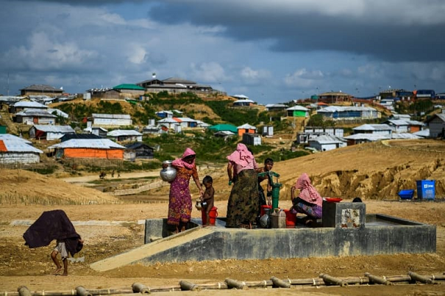 some one million rohingya have taken refuge in bangladesh including at the main kutupalong camp photo afp